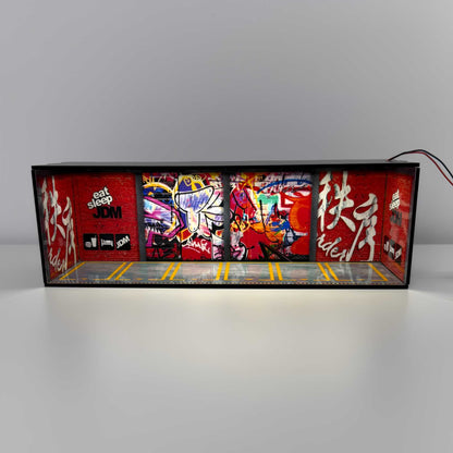 Mini expozitie a colectiei de masinute la scara 1/64, potrivit pentru Hot Wheels, Matchbox, cadoul ideal pentru copii si colectionari.